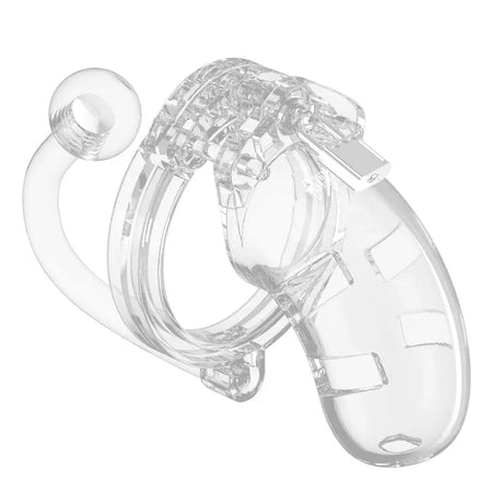 Man Cage 10 Male 3.5 Inch Clear Chastity with Anal Plug - Save 20% - with - Fast - Sale United Kingdom Stoke-on-trent
