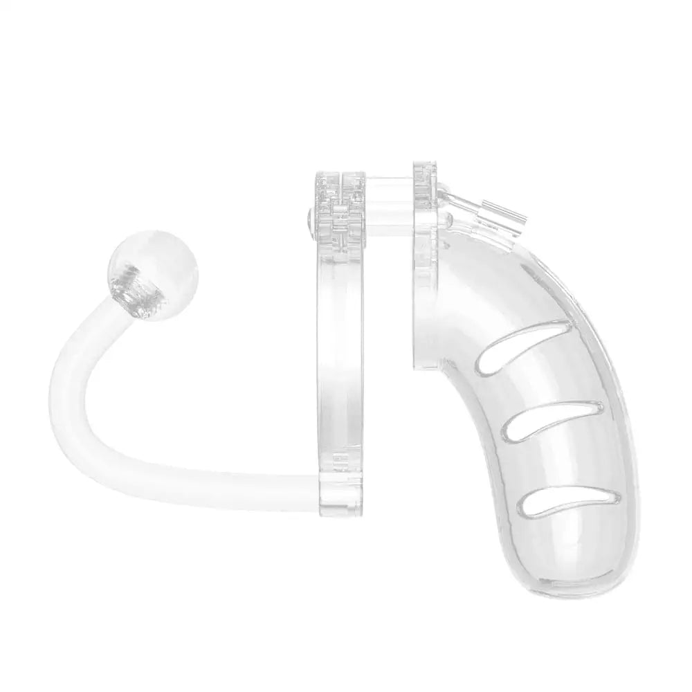 Man Cage 11 Male 4.5 Inch Clear Chastity with Anal Plug - Save 20% - with - Sale United Kingdom Stoke-on-trent