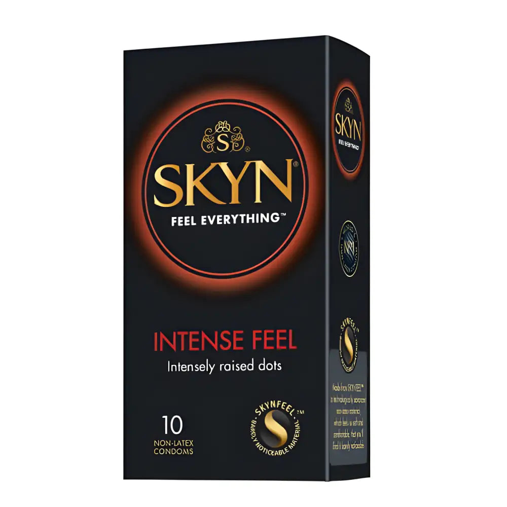 Mates Skyn Intense Feel Non Latex Condoms 10 Pack - Save 20% - Skyn - Fast - Sale United Kingdom Stoke-on-trent
