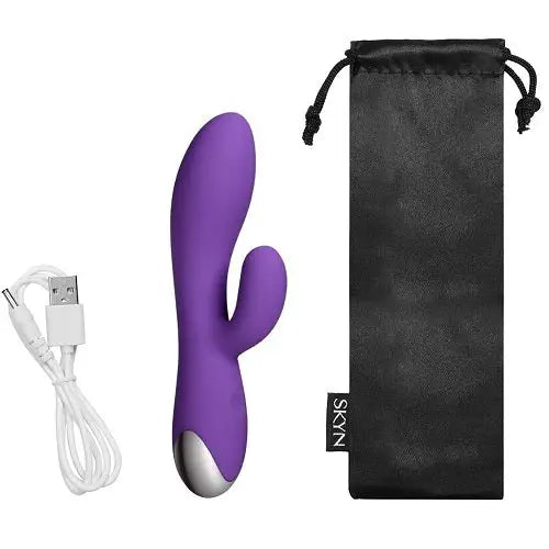 Mates Skyn Vibes Personal Pleasure Vibrating Rabbit Massager - Vibrators - Save 20% - Skyn - Vibrator United Kingdom Stoke-on-trent