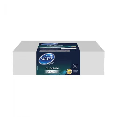 Mates Supreme Condom Bx144 Clinic Pack - Condoms - Save 15% - Bx144 - Fast Shipping - Sale United Kingdom Stoke-on-trent