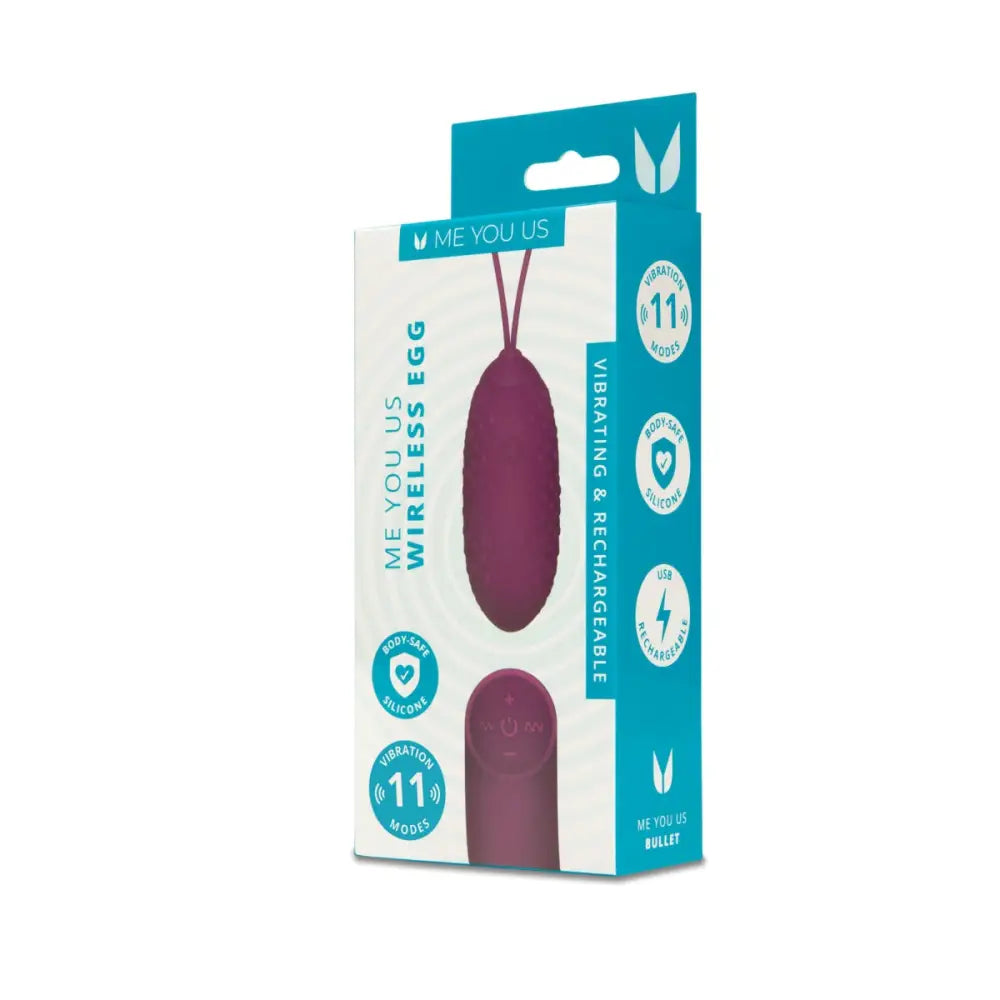 Me you us Egg Purple - you us - Fast Shipping - Vibrator United Kingdom Stoke-on-trent
