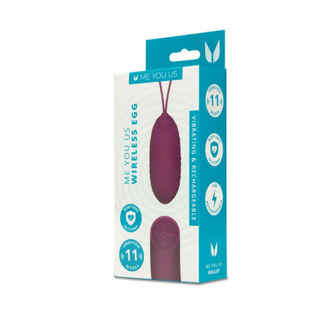 Me you us Egg Purple - you us - Fast Shipping - Vibrator United Kingdom Stoke-on-trent