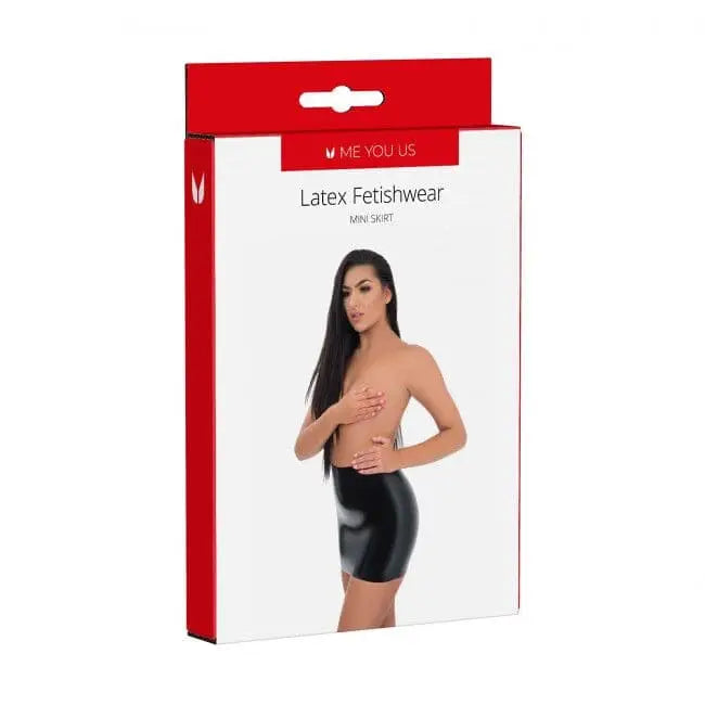 Me you us Latex Mini Skirt - Save 20% - you us - Fast Shipping - Sale United Kingdom Stoke-on-trent