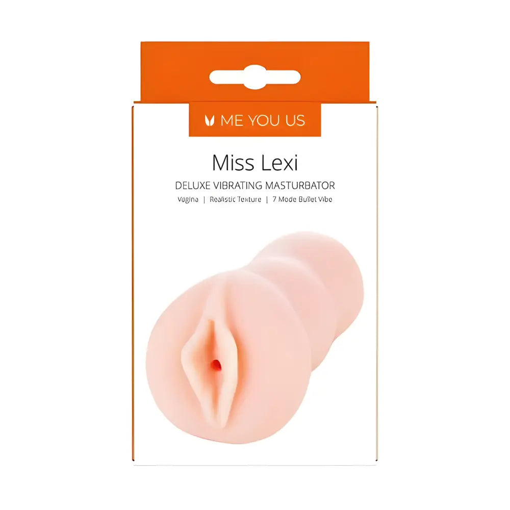 Me you us Miss Lexi Deluxe Vibrating Realistic Masturbator Flesh - Sex Toys - Save 15% - you us - Sale United Kingdom Stoke-on-trent
