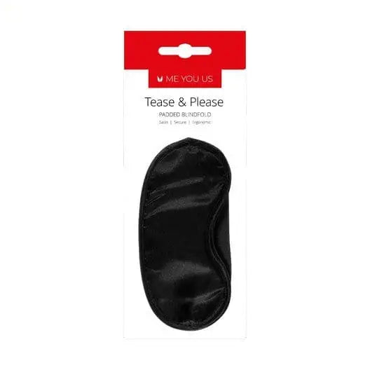 Me you us Tease and Please Padded Blindfold Black - Sex Toys - Save 15% - you us and - Fast - Sale United Kingdom Stoke-on-trent