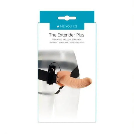 Me you us the Extender Plus Vibrating Hollow Strap on Flesh - Save 15% - you us the on - Fast - Dildos United Kingdom Stoke-on-trent