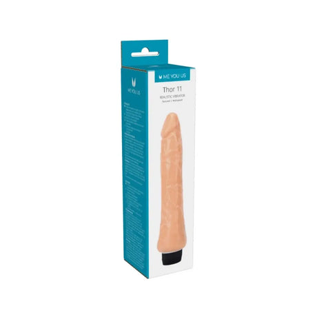 Me you us Thor 11 Realistic Vibrator Flesh - Save 15% - you us - Fast Shipping - United Kingdom Stoke-on-trent