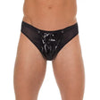 Mens Black Gstring with Pvc Pouch - Save 15% - Gstring with Pvc - Fast Shipping - Sale United Kingdom Stoke-on-trent