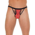 Mens Black Gstring with Red Pouch - Save 15% - Gstring with - Fast Shipping - Sale United Kingdom Stoke-on-trent