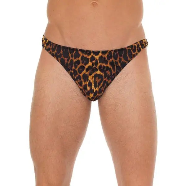 Mens Leopard Print Gstring - Save 15% - Gstring - Fast Shipping - Sale United Kingdom Stoke-on-trent