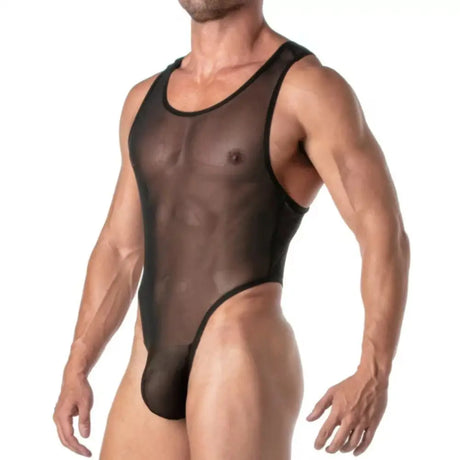 Men’s Mesh Body Thong - Size: m - Mesh Body Thong - Size: m - Fast Shipping - All New Products United Kingdom Stoke-on-trent