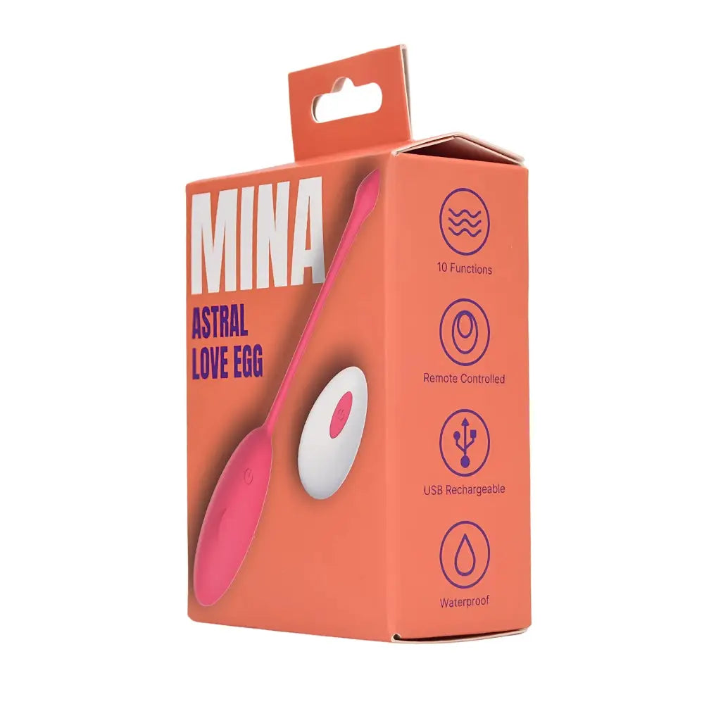 Mina Astral 10 Function Love Egg - Fast Shipping - Vibrator United Kingdom Stoke-on-trent