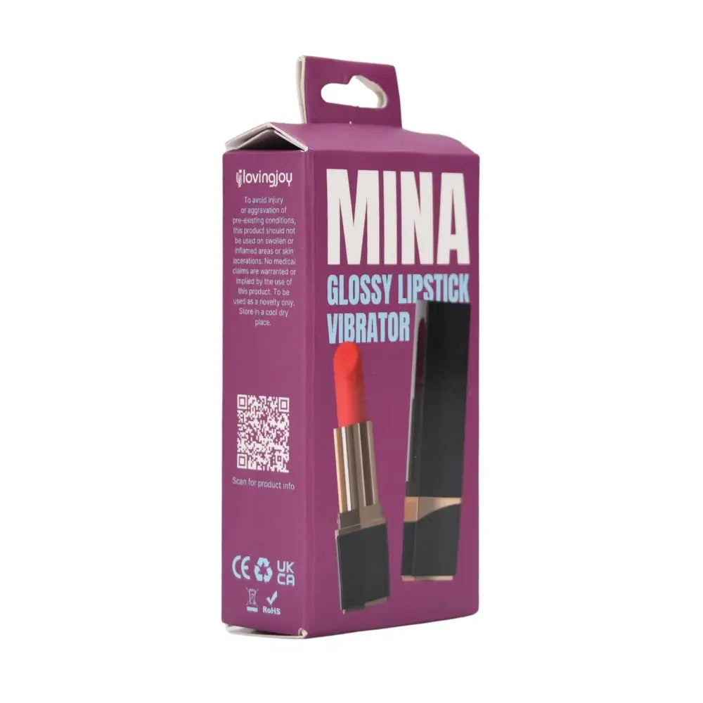 Mina Glossy Lipstick Vibrator - Fast Shipping - United Kingdom Stoke-on-trent