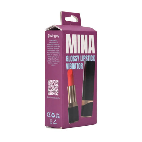 Mina Glossy Lipstick Vibrator - Fast Shipping - United Kingdom Stoke-on-trent