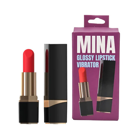 Mina Glossy Lipstick Vibrator - Fast Shipping - United Kingdom Stoke-on-trent