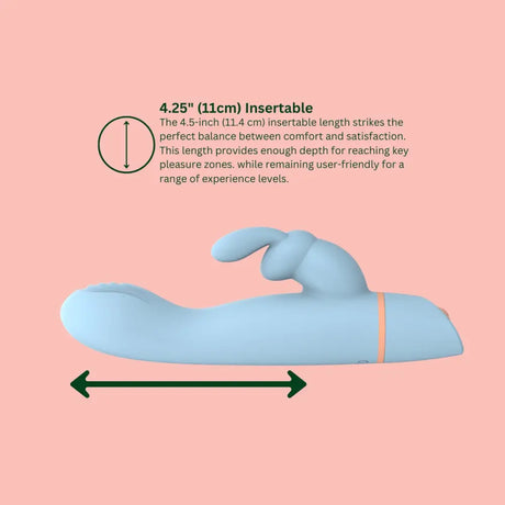 Mina Hail Come Hither Rabbit Vibrator - Fast Shipping - United Kingdom Stoke-on-trent