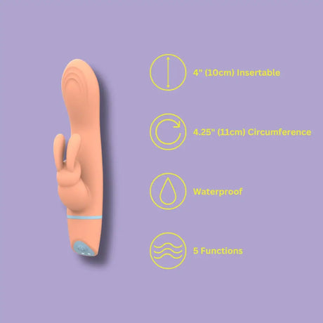 Mina Thrill G-spot Rabbit Vibrator - G-spot - Fast Shipping - United Kingdom Stoke-on-trent