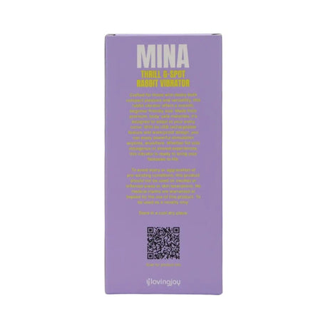 Mina Thrill G-spot Rabbit Vibrator - G-spot - Fast Shipping - United Kingdom Stoke-on-trent
