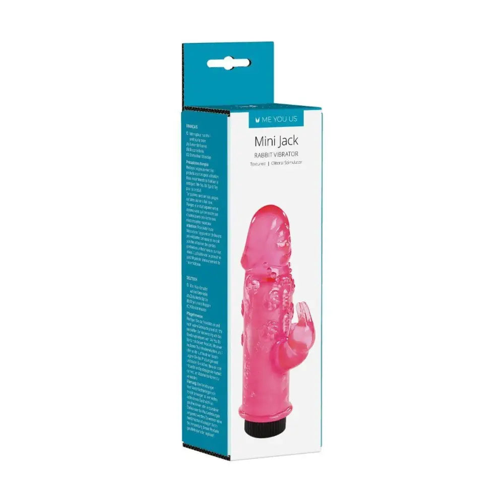 Mini Jack Rabbit Vibrator Pink - Save 15% - Fast Shipping - United Kingdom Stoke-on-trent