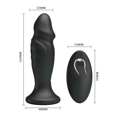 Mr Play Powerful Vibrating Anal Plug - Save 20% - Fast Shipping - Dildos United Kingdom Stoke-on-trent
