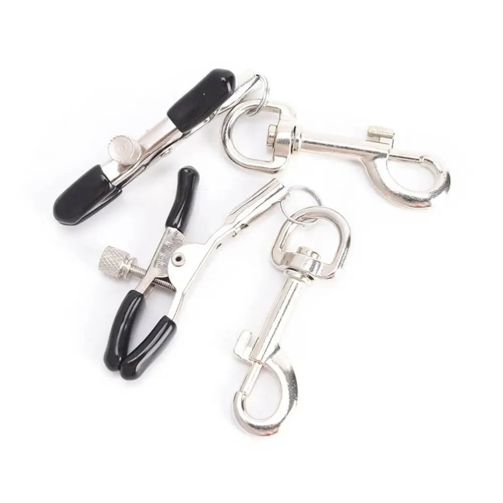 Nipple Clamps with Hook Clips - Save 10% - with - Fast Shipping - Sale United Kingdom Stoke-on-trent