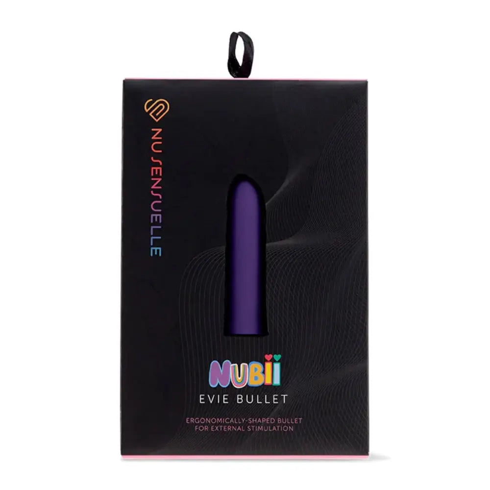 Nu Sensuelle Evie Nubii Bullet Vibrator Purple - Sex Toys - Save 15% - Fast - United Kingdom Stoke-on-trent