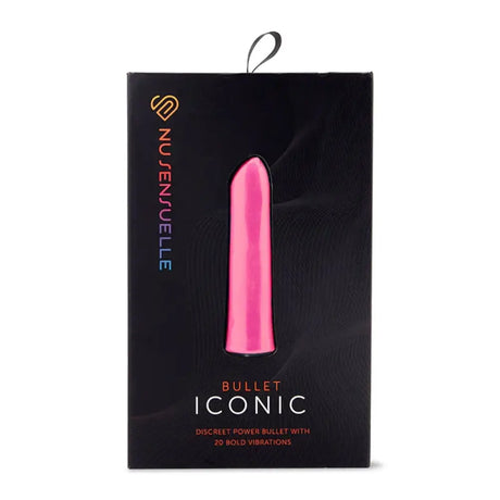 Nu Sensuelle Iconic Bullet Vibrator Deep Pink 3.5 Inch - Sex Toys - Save 20% - United Kingdom Stoke-on-trent