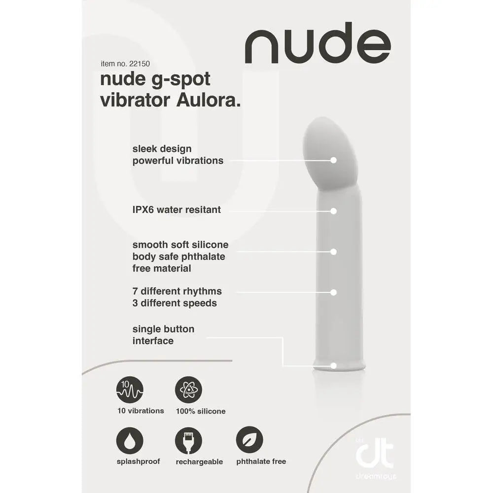 Nude Aulora Mini Gspot Vibrator - Save 15% - Gspot - Fast Shipping - Sale United Kingdom Stoke-on-trent