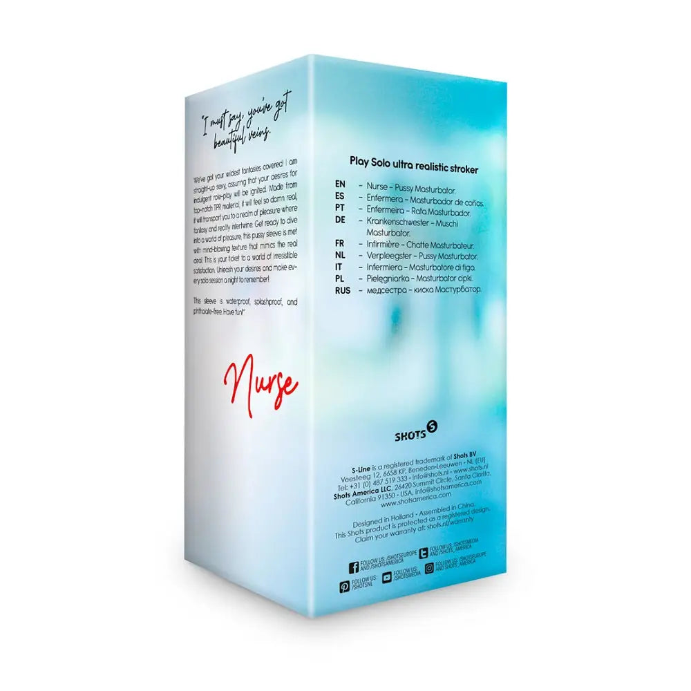 Nurse Pussy Masturbator - Fast Shipping - Male Masturbators United Kingdom Stoke-on-trent