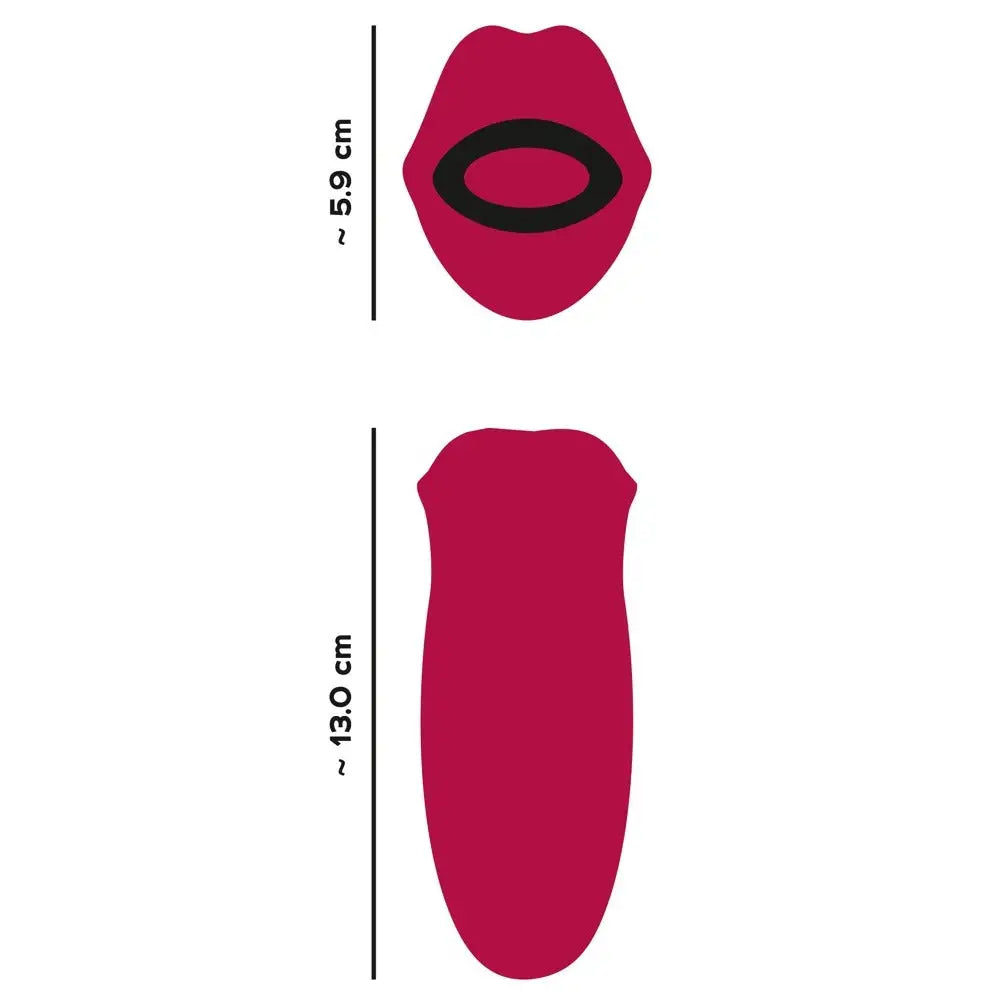 Oral Fun Moving Lips Tongue Vibrator - Save 15% - Fast Shipping - United Kingdom Stoke-on-trent