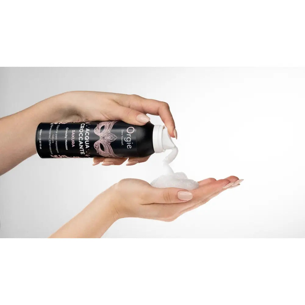 Orgie Acqua Croccante Sakura β Crunchy Sensory Massage Foam - Save 5% - Uk - Sale United Kingdom Stoke-on-trent