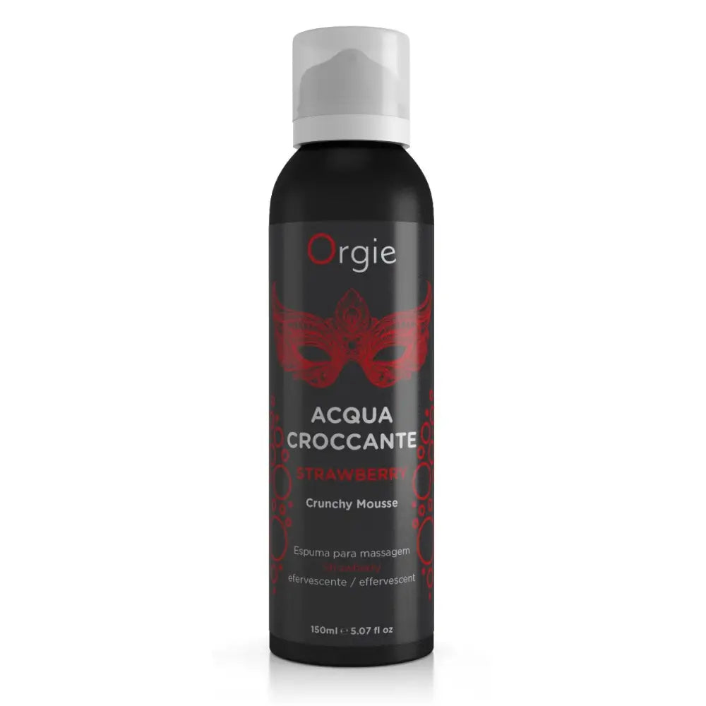 Orgie Acqua Croccante Strawberry – Crunchy Sensory Massage Foam - Save 15% - Uk - Sale United Kingdom Stoke-on-trent