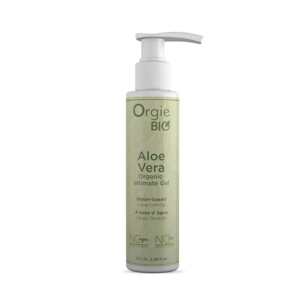 Orgie Bio Aloe Vera Organic Intimate Gel – Vegan Water-based Lubricant - Save 15% - Uk | Certified - Sale United Kingdom Stoke-on-trent
