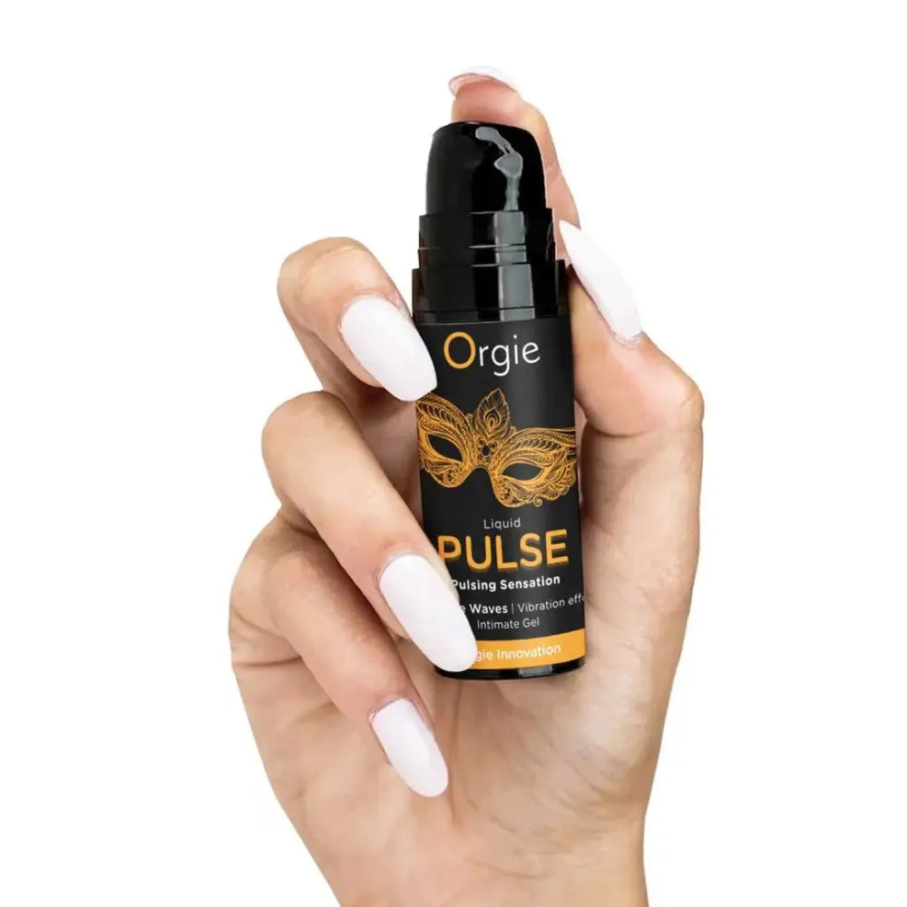 Orgie Liquid Pulse Pulsing Sensation Intimate Gel Enhancer for Her 15ml - Save 5% - Sexy Vibe! Vibrator - Fast Shipping - Sale United