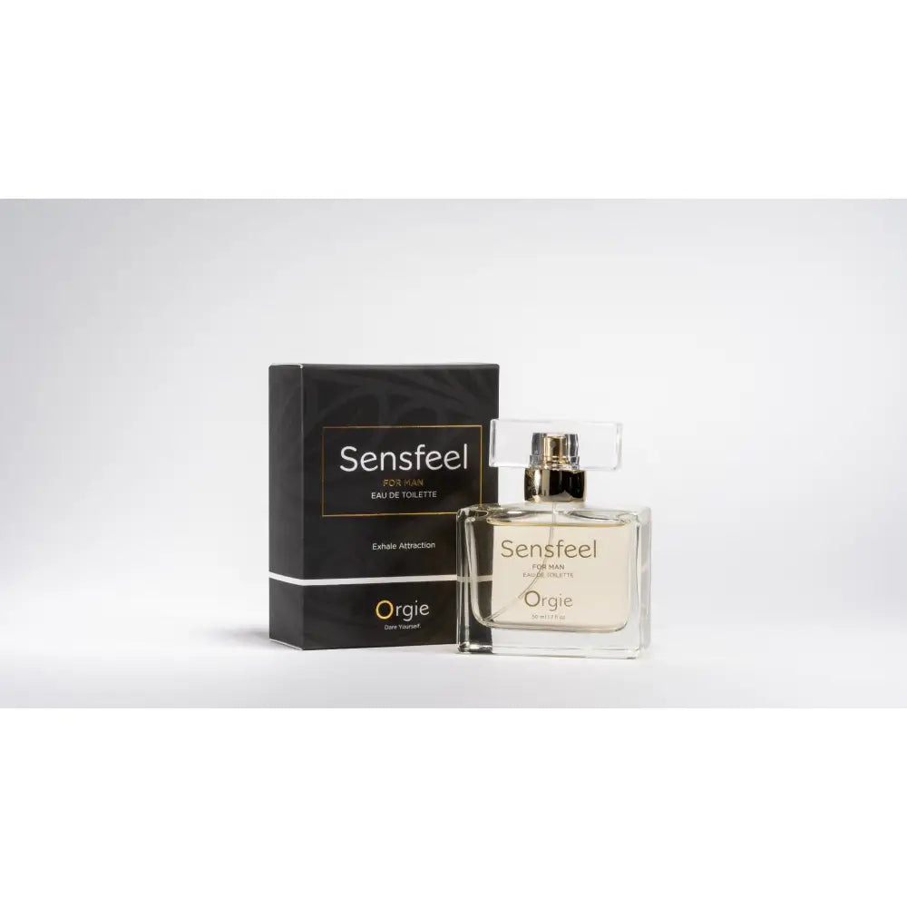Orgie Sensfeel for Men Pheromone Perfume – Exhale Attraction 50ml - Save 10% - Uk - Sale United Kingdom Stoke-on-trent