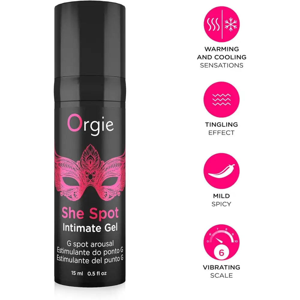 Orgie she Spot Gel Intimate Women’s Arousal 15ml - Save 30% - she - Sale United Kingdom Stoke-on-trent