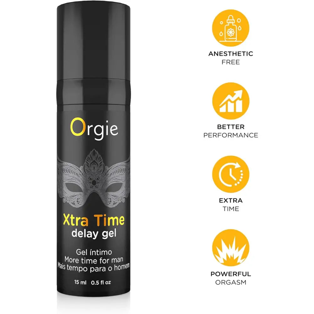 Orgie Xtra Time Delay Gel 15ml - Save 20% - Fast Shipping - Sale United Kingdom Stoke-on-trent