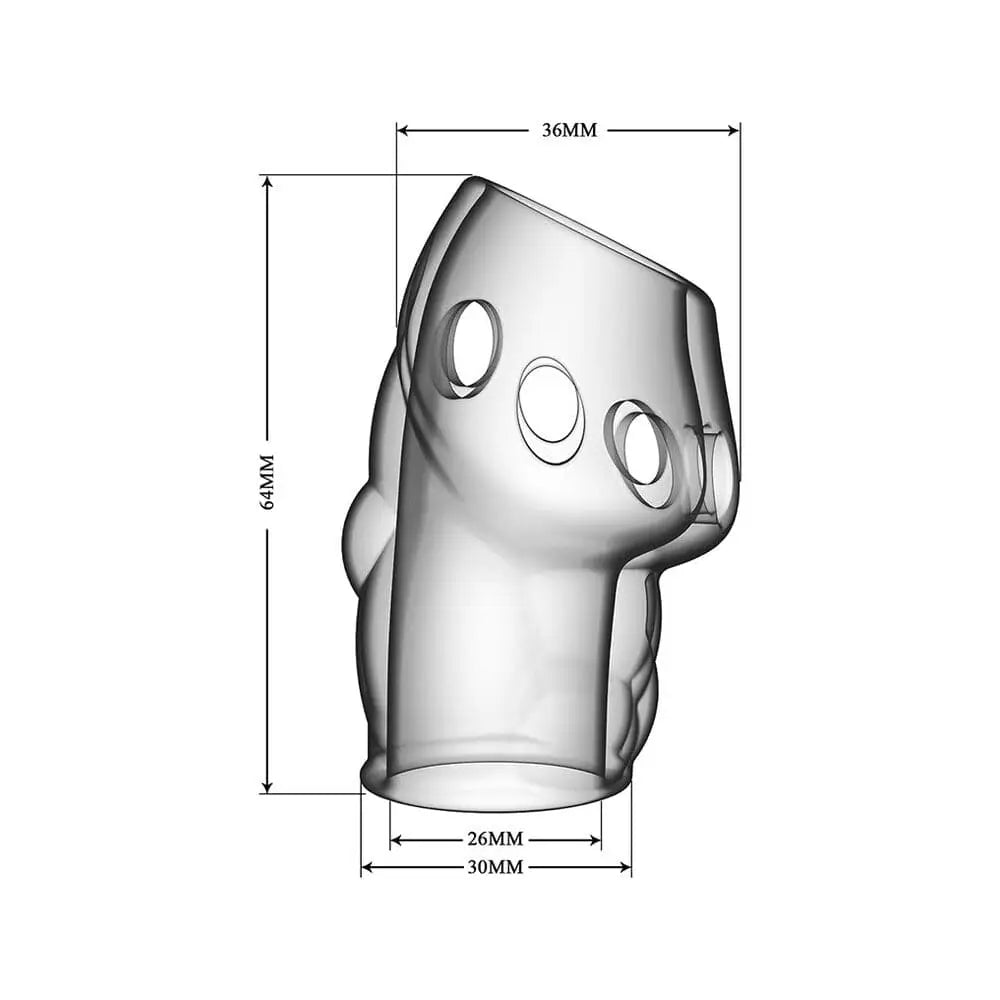 Oscar Penis Sleeve Clear - Save 15% - Fast Shipping - Sale United Kingdom Stoke-on-trent