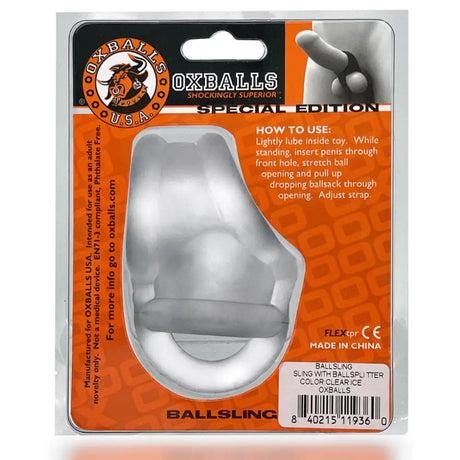 Oxballs Ballsling Ball-split-sling Clear Ice - Save 15% - Ball-split-sling - Fast - Sale United Kingdom Stoke-on-trent