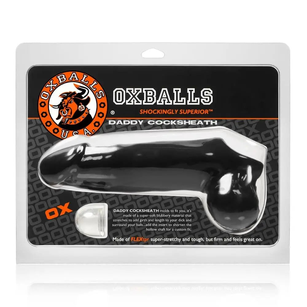 Oxballs Daddy Black - Sex Toys - Save 20% - Fast Shipping - Sale United Kingdom Stoke-on-trent