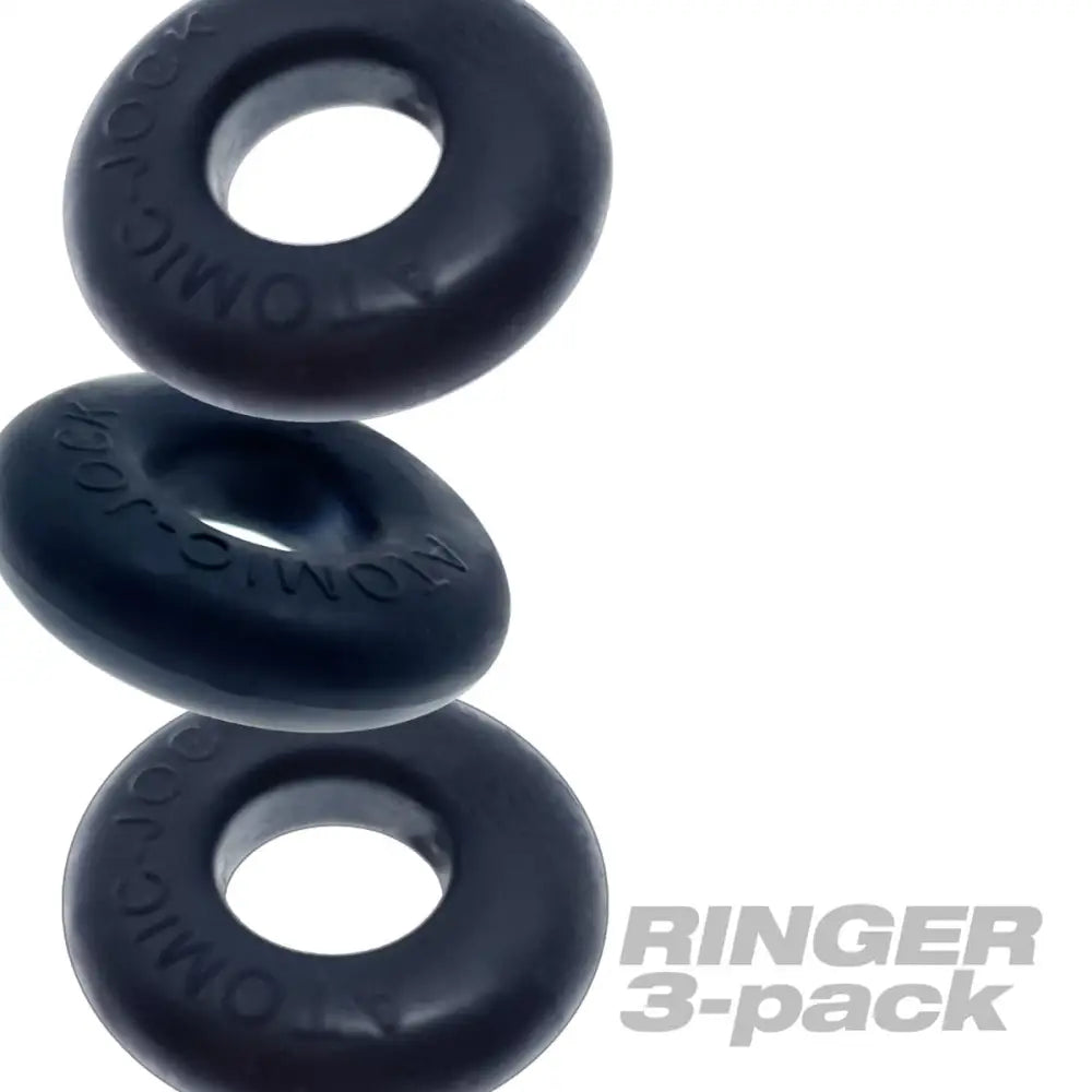 Oxballs Ringer Cockring 3-pack - Plus + Silicone Special Edition Night - Sex Toys - Save 20% - 3-pack - Sale United Kingdom Stoke-on-trent