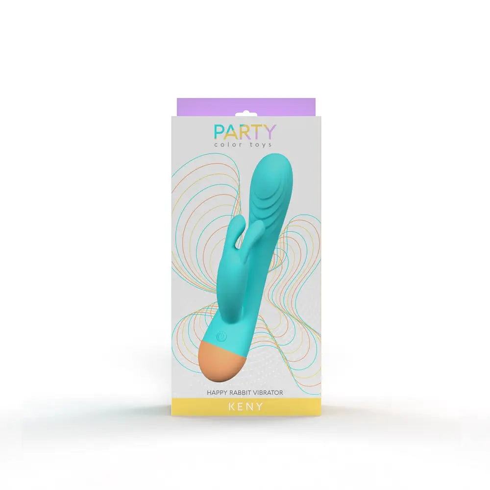 Party Color Keny Rabbit Vibrator Blue - Keny - Fast Shipping - United Kingdom Stoke-on-trent