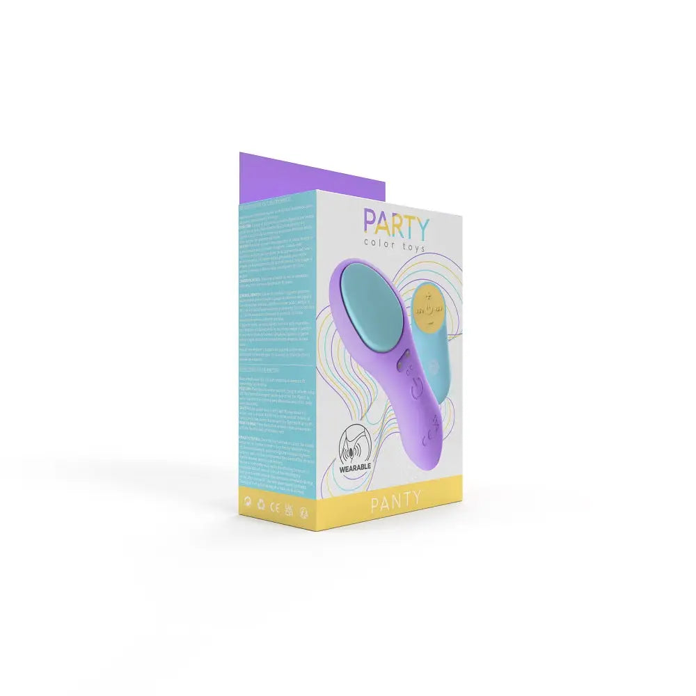 Party Color Panty Remote Control Vibrator Purple - Panty - Fast Shipping - United Kingdom Stoke-on-trent
