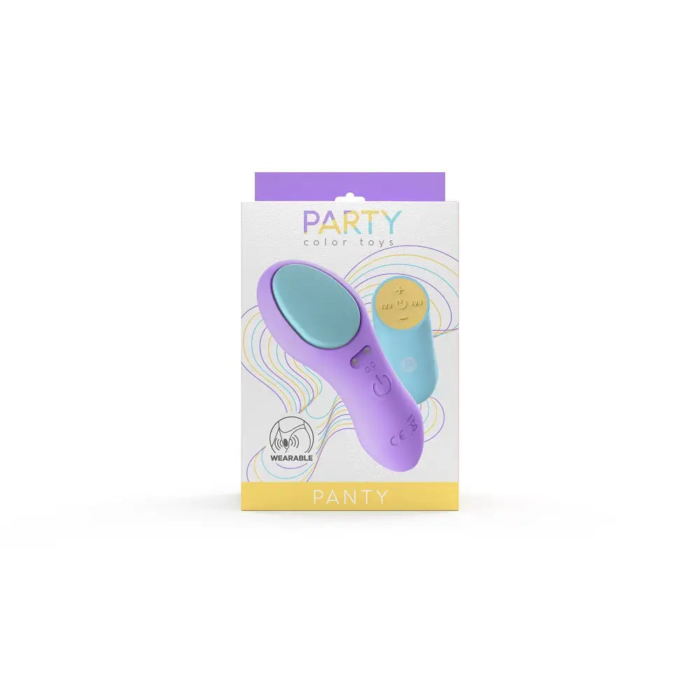 Party Color Panty Remote Control Vibrator Purple - Panty - Fast Shipping - United Kingdom Stoke-on-trent
