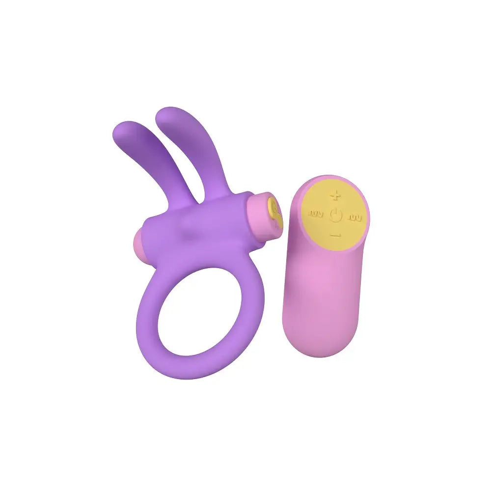 Party Color Riny Remote Control Rabbit Cock Ring Purple - Riny - Fast - United Kingdom Stoke-on-trent