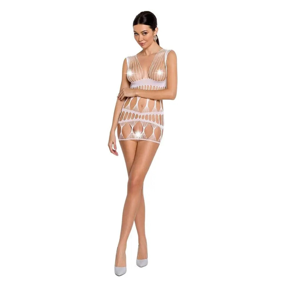Passion Body Stocking Dress White - Save 15% - Fast Shipping - Sale United Kingdom Stoke-on-trent