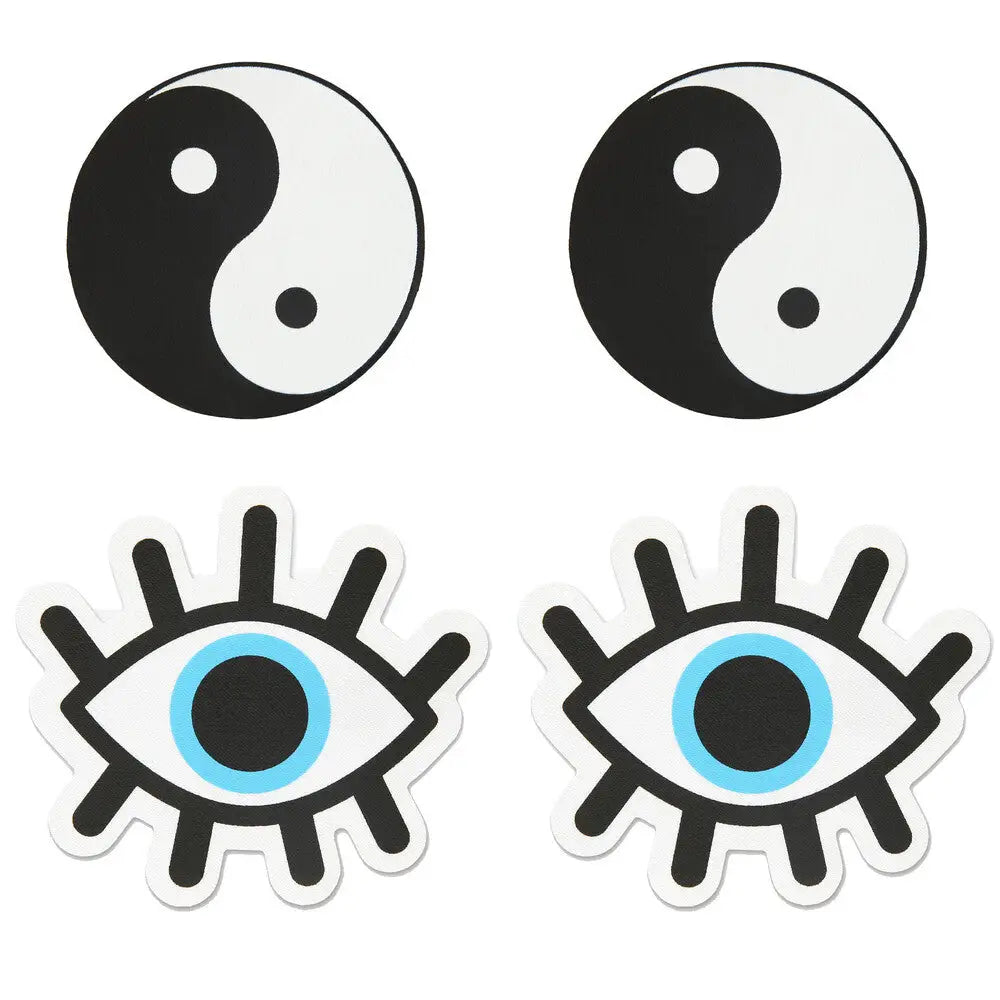 Peekaboo Pasties Yin and Yang - Save 15% - Fast Shipping - Sale United Kingdom Stoke-on-trent