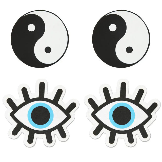 Peekaboo Pasties Yin and Yang - Save 15% - Fast Shipping - Sale United Kingdom Stoke-on-trent