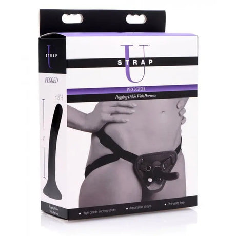 Pegged Pegging Dildo with Harness - Save 20% - Fast Shipping - Sale United Kingdom Stoke-on-trent
